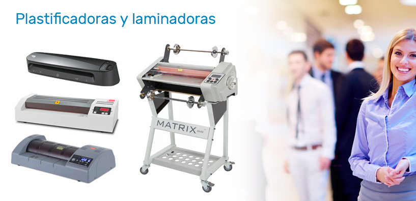 Plastificadoras y laminadoras