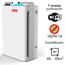 purificador humidificador filtro HEPA 14