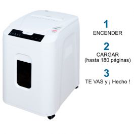 Máquinas destructoras de papel automática AutoShred 180 CP4